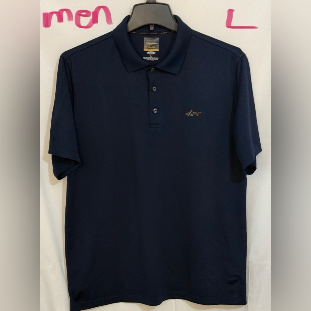 Greg Norman Collection Navy Polo Shirt